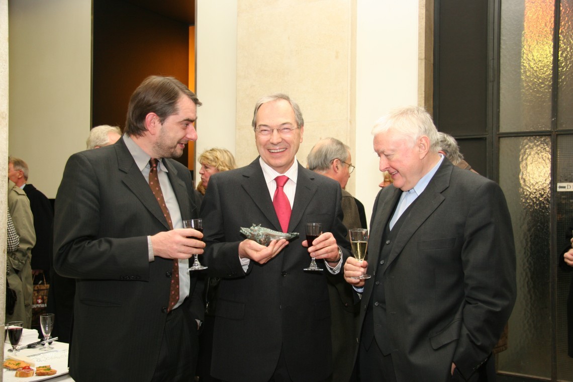 Alexander Horwath, Heinrich Wille, Peter Kubelka (Foto: ÖFM © Simon Mullan)