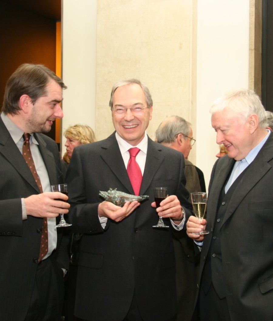 Alexander Horwath, Heinrich Wille, Peter Kubelka (Foto: ÖFM © Simon Mullan)