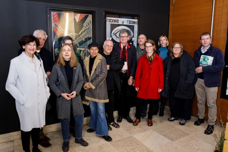 Silvia Eiblmayr, Peter Pakesch, Martina Kudláček, Isabella Reicher, Mara Mattuschka, Hubert Sielecki, Hans Werner Poschauko, Dietmar Schwärzler, Stefanie Proksch-Weilguni, Eszter Kondor, Gabi Schuster, Michael Loebenstein (Foto: ÖFM © Peter Griesser)