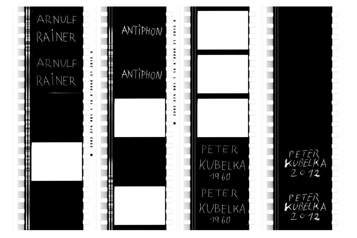 Monument Film, 2012, Peter Kubelka