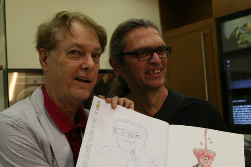 Bill Plympton, Andreas Leibetseder © ÖFM/Eszter Kondor