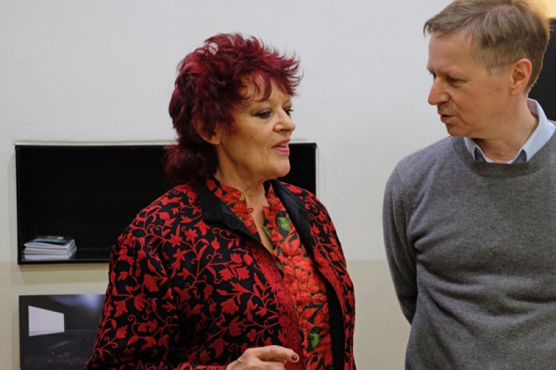 Dana Gillespie, Christian Höller © ÖFM/Eszter Kondor