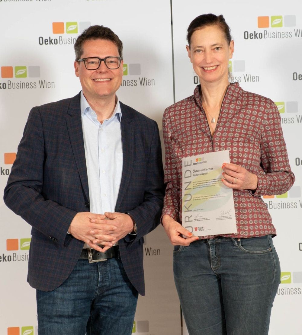 Jürgen Czernohorszky, Sabine Maierhofer © OekoBusiness Wien / Frank Helmrich