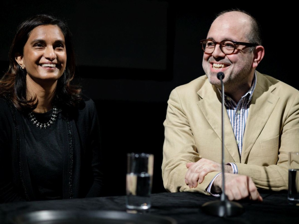 Jyoti Mistry, Florian Schattauer (Foto: Vienna Shorts © Peter Griesser)