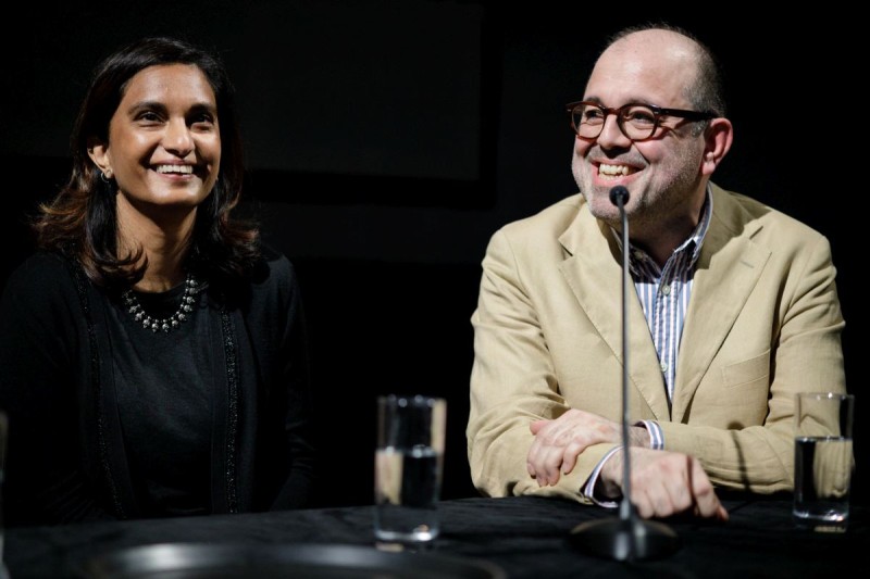 Jyoti Mistry, Florian Schattauer (Foto: Vienna Shorts © Peter Griesser)