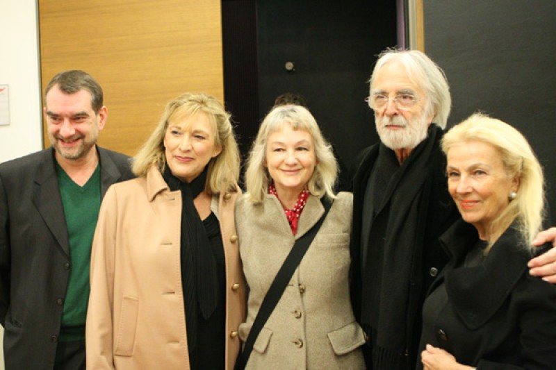 Alexander Horwath, Marika Green, Isabelle Weingarten, Michael und Susanne Haneke © ÖFM/Sabine Maierhofer