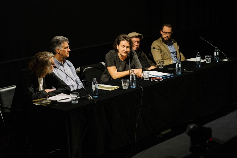 Christoph Huber, Romuald Karmakar, Barbara Wurm, Christian Frosch, Gregor Holzinger (Foto: ÖFM / © Mercan Sümbültepe)