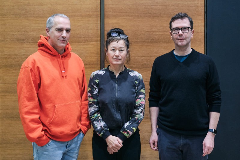 Dietmar Schwärzler, Hito Steyerl, Michael Loebenstein (Foto: ÖFM © Eszter Kondor)