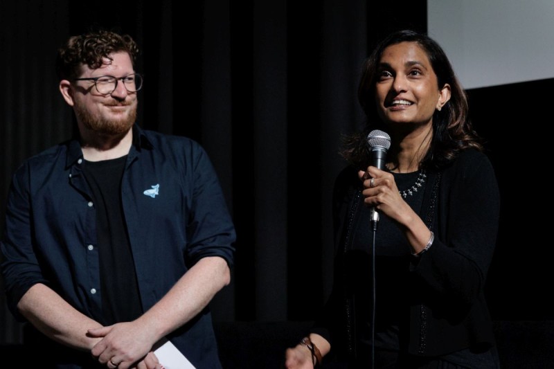 Daniel Hadenius-Ebner, Jyoti Mistry (Foto: Vienna Shorts © Peter Griesser)