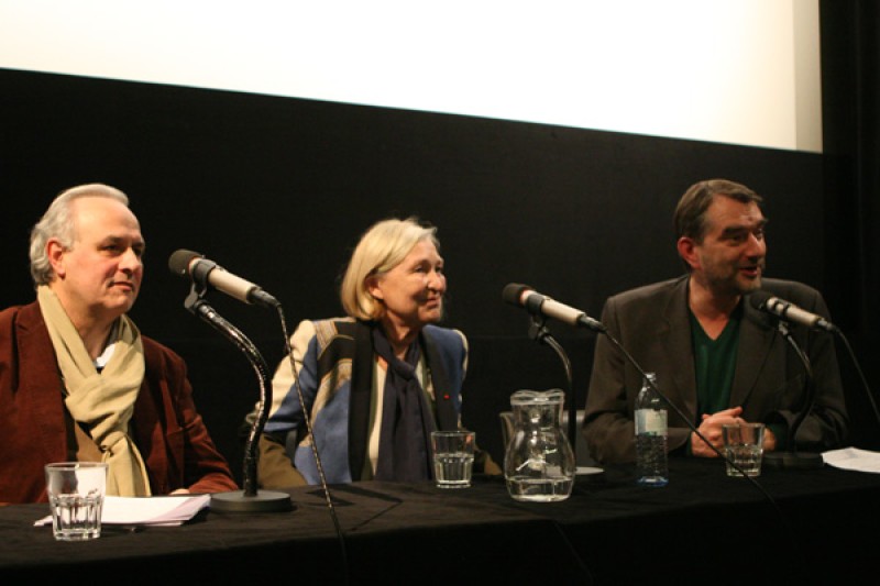 Jean-Claude Crespy, Florence Delay, Alexander Horwath © ÖFM/Eszter Kondor