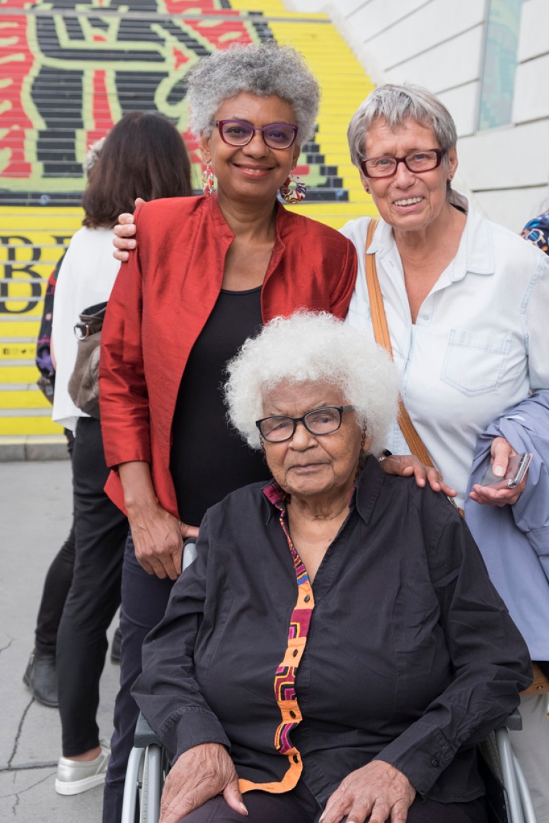 Annouchka de Andrade, Frigga Karl, Sarah Maldoror (Foto: ÖFM / © Eszter Kondor)