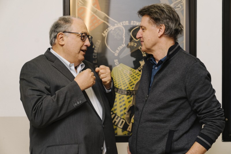 Ariel Muzicant, Albert Lichtblau (Foto: ÖFM / © Mercan Sümbültepe)