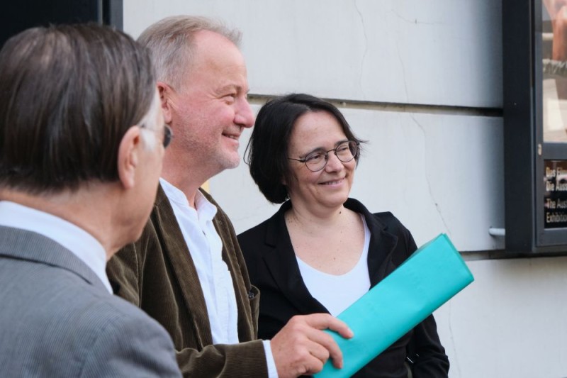 Rainer Hubert, Herbert Hayduck, Gabriele Fröschl (Foto: ÖFM © Eszter Kondor)