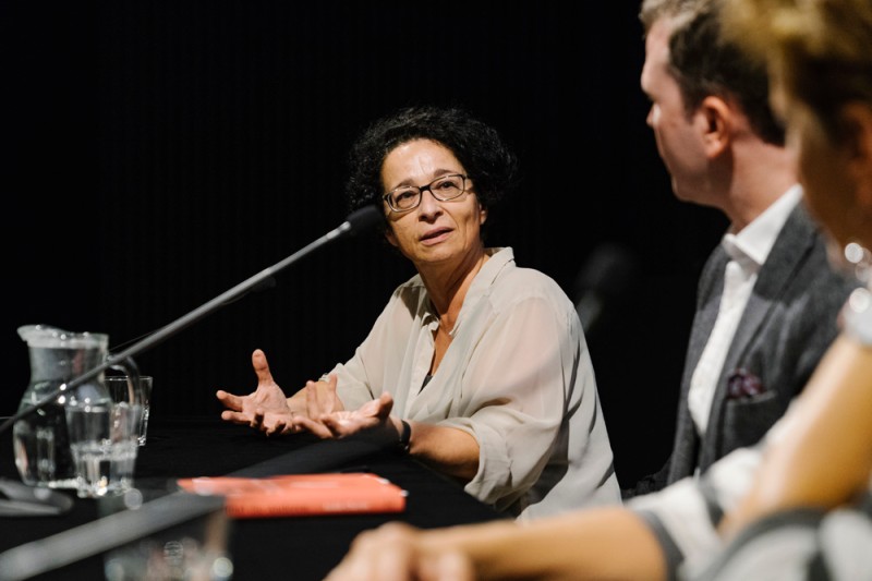 Isolde Charim, Michael Loebenstein, Ruth Beckermann (Foto: ÖFM / © Mercan Sümbültepe)