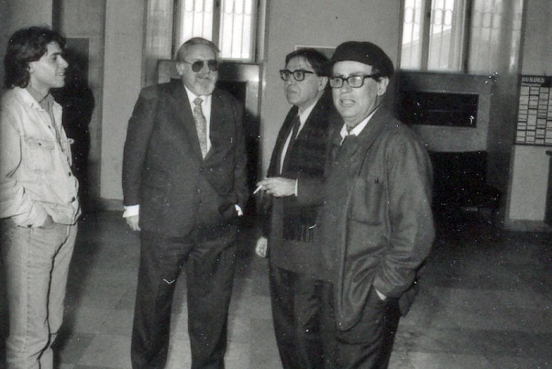 Peter Konlechner, Paolo Taviani, Vittorio Taviani © K. Reiberger (Detail Kontaktabzug)