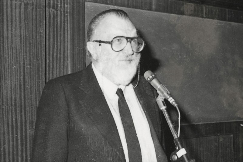 Sergio Leone © Norbert Kössler (Vergrößerung von Kontaktabzug)