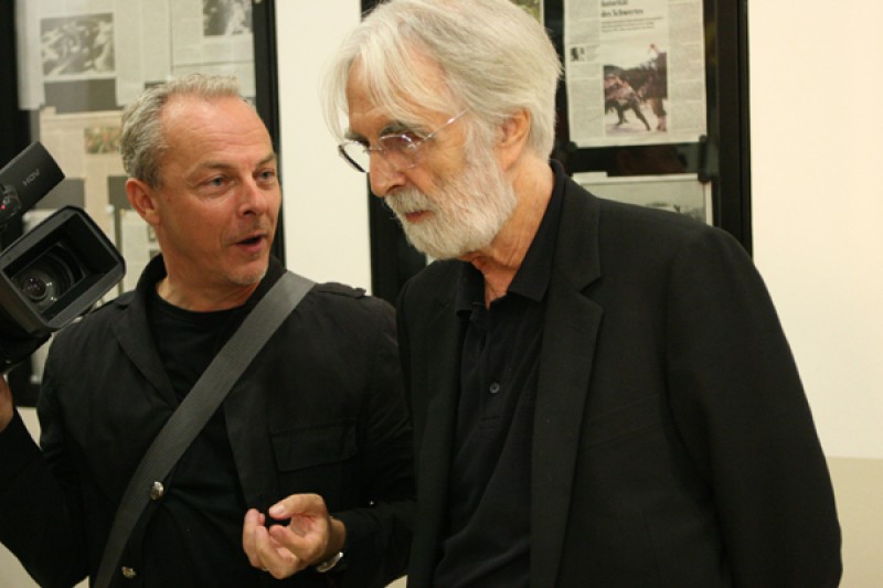 Yves Montmayeur, Michael Haneke © ÖFM/Sabine Maierhofer