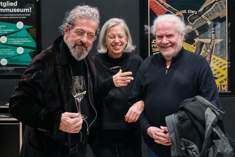 Franz Novotny, Angela Hareiter, Dieter Berner (Foto: ÖFM © Eszter Kondor)