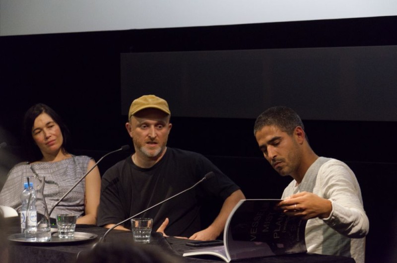 Eva Sangiorgi, Damien Jalet, Ahmed Shihab-Eldin (Foto: ImPulsTanz © Marlene Rosenthal)