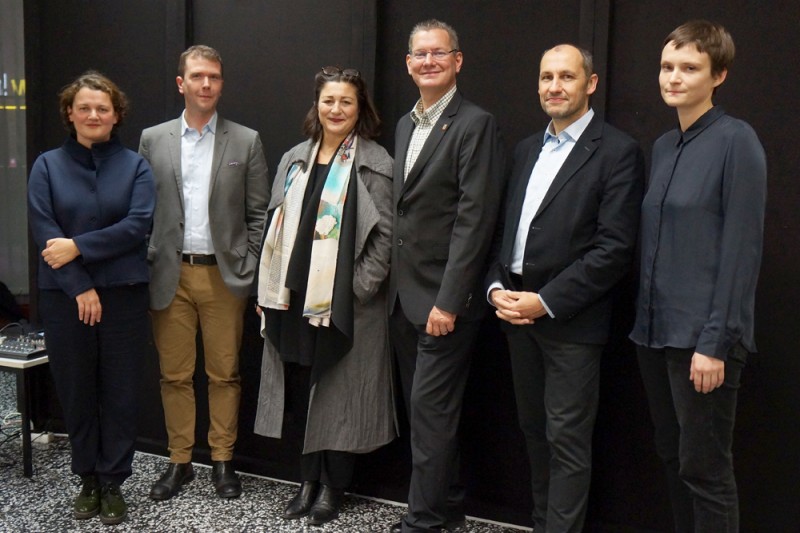 Eva Baumgardinger, Michael Loebenstein, Veronica Kaup-Hasler, Georg Papai, Wolfgang Gruber, Stefanie Zingl (Foto: ÖFM / © Andrea Pollach)