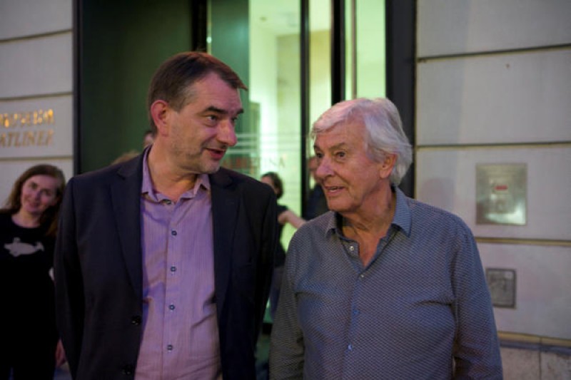 Alexander Horwath, Paul Verhoeven © Robert Newald