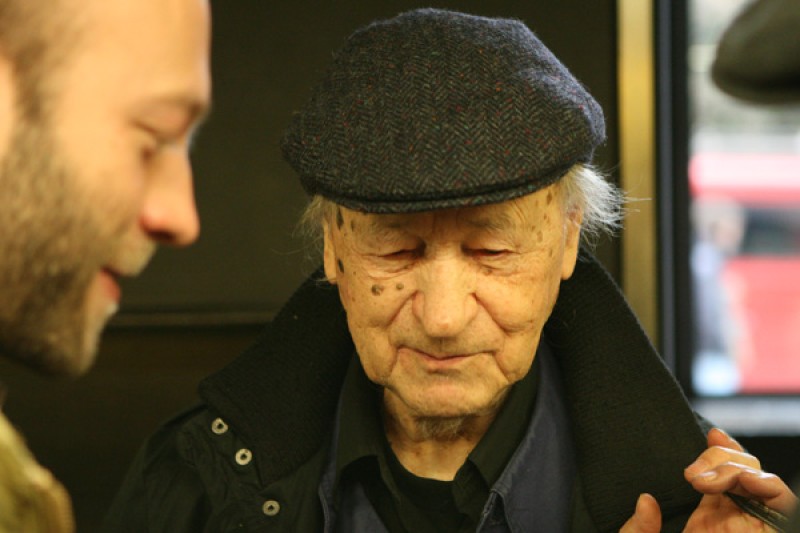 Sebastian und Jonas Mekas © ÖFM/Sabine Maierhofer