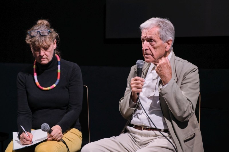 Isolde Schmitt, Costa-Gavras (Foto: ÖFM © Eszter Kondor)