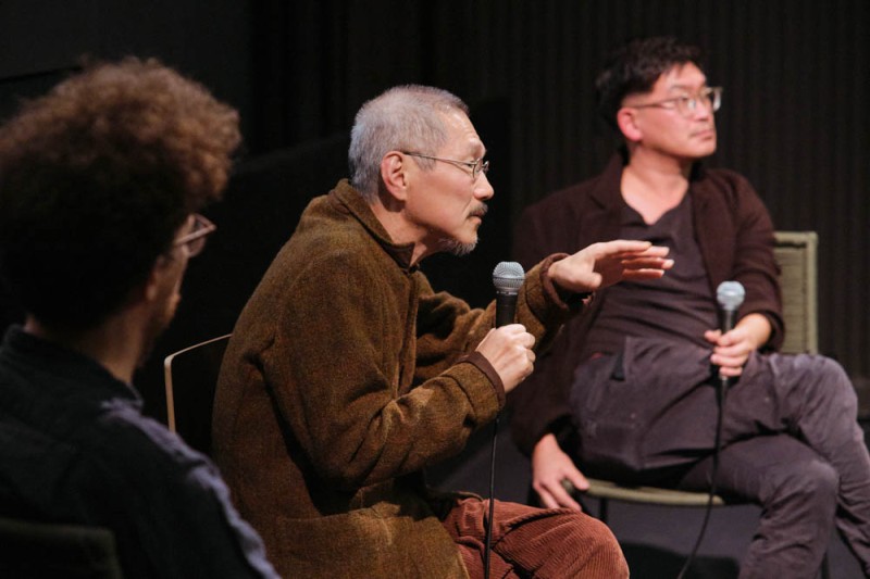 Pierre-Emmanuel Finzi, Hong Sangsoo, Sulgi Lie (Foto: ÖFM © Eszter Kondor)