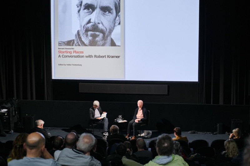 Volker Pantenburg, Bernard Eisenschitz (Foto: ÖFM © Eszter Kondor)