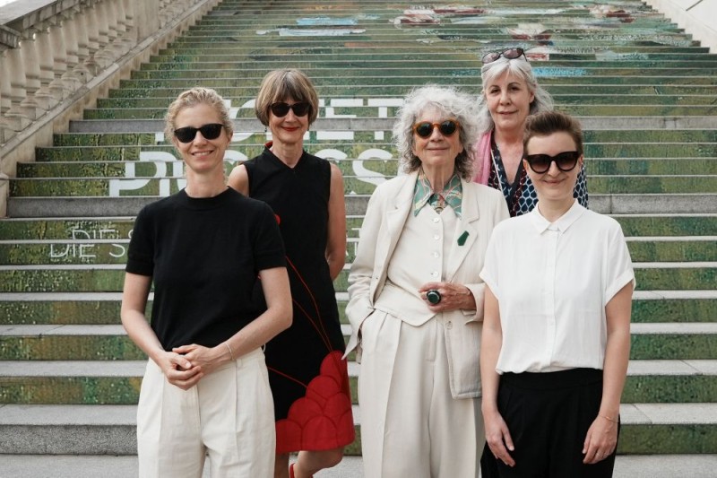 v.l.n.r.: Christiane Warnecke, Kataryna Sykova, Ulrike Ottinger, Alessandra Thiele, Katharina Müller © Joseph Schimmer