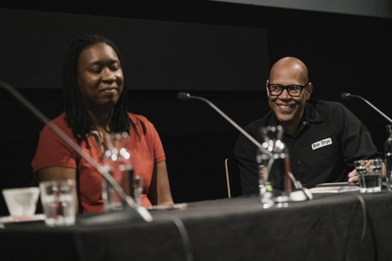 Claudrena N. Harold, Kevin Jerome Everson (Foto: Vienna Shorts © Peter Griesser)