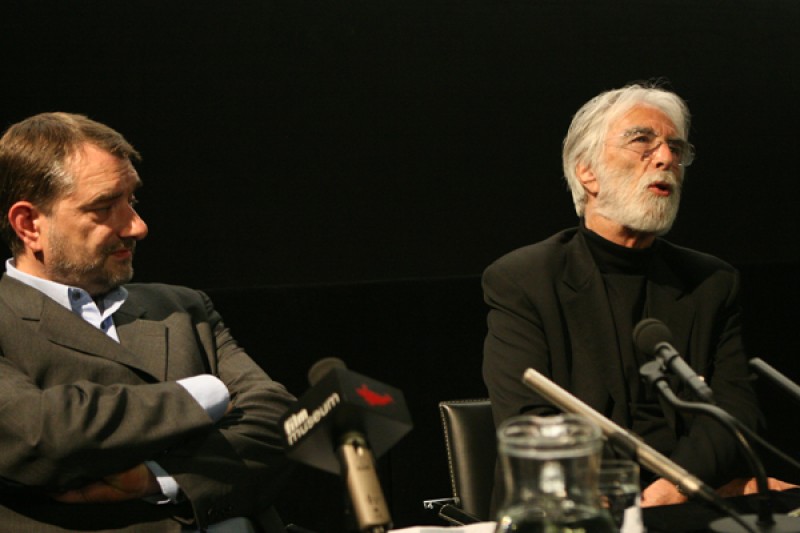 Alexander Horwath, Michael Haneke © Sabine Maierhofer