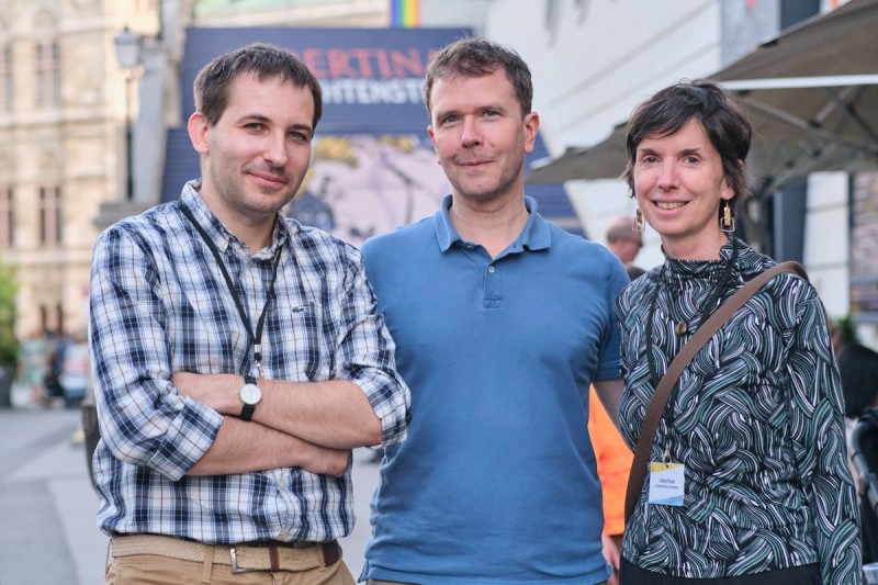 Peter Bagrov, Michael Loebenstein, Céline Ruivo (Foto: ÖFM © Eszter Kondor)