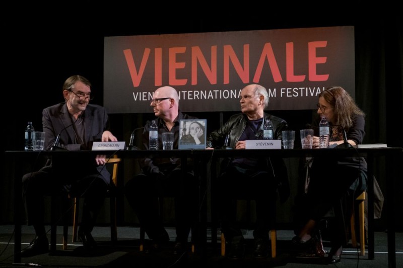 Alexander Horwath, Roy Grundmann, Jean-François Stévenin, Margret Millischer (Foto: ÖFM © Eszter Kondor)