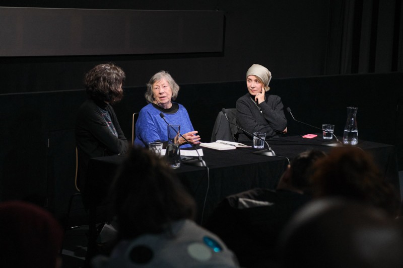 Christa Blümlinger, Laura Mulvey, Constanze Ruhm (Foto: ÖFM © Eszter Kondor)