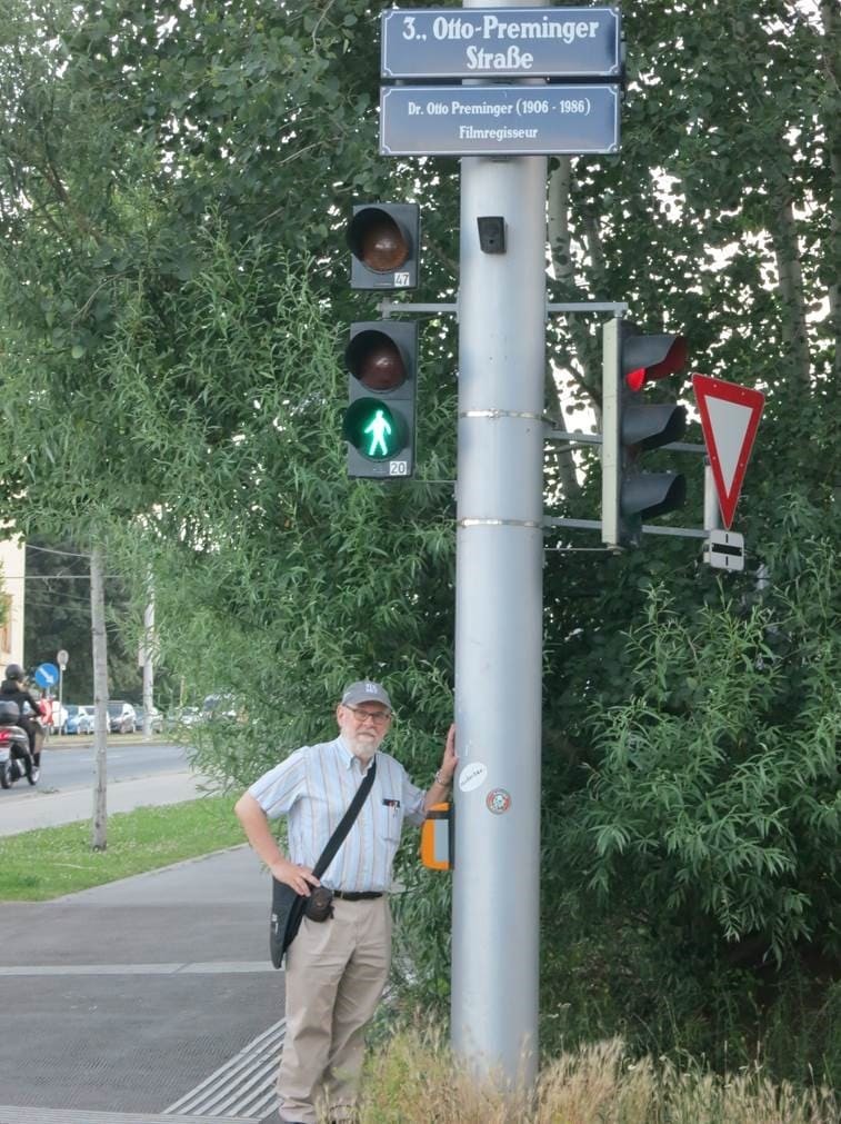 David Bordwell in Wien, 2019 (Foto: Kristin Thompson)