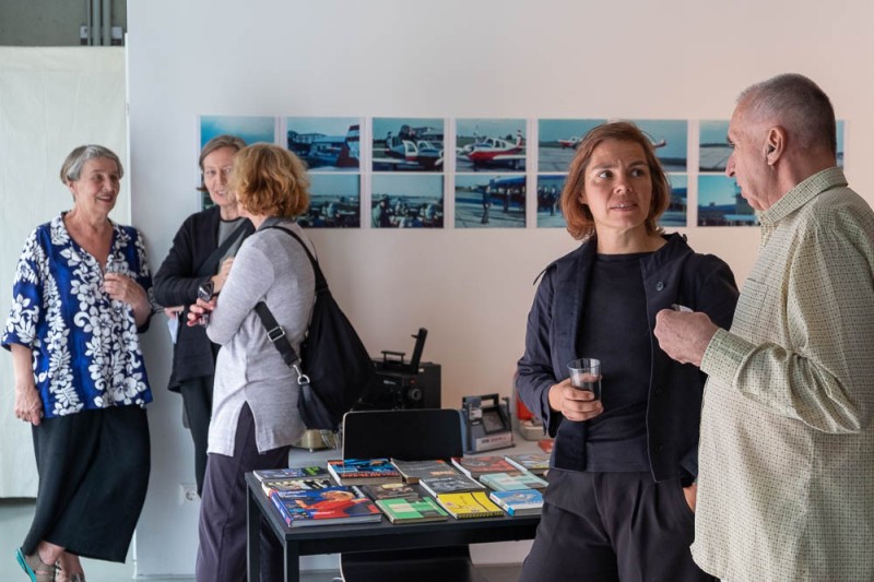 Hanna Schimek, Monika Schwärzler-Brodesser, Barbara Eppensteiner, Almut Rink, Gustav Deutsch (Foto: ÖFM / © Eszter Kondor)