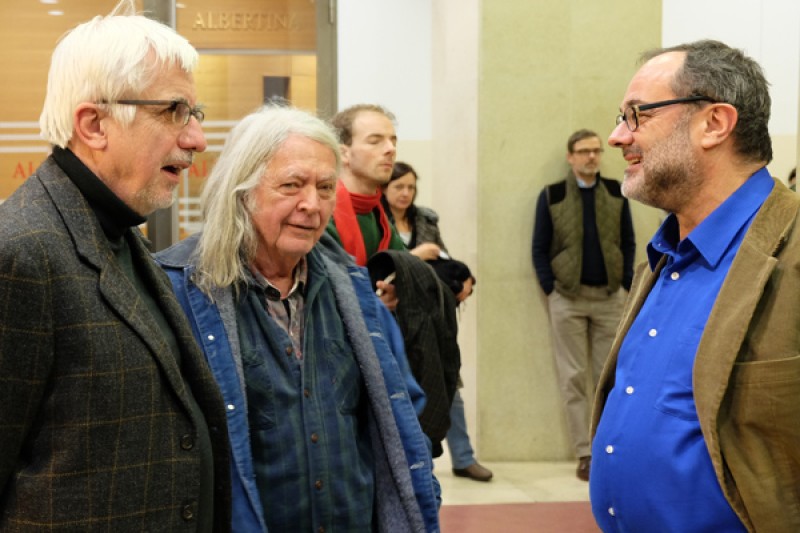 Peter Pakesch, James Benning, Christian Köberl © ÖFM/Eszter Kondor