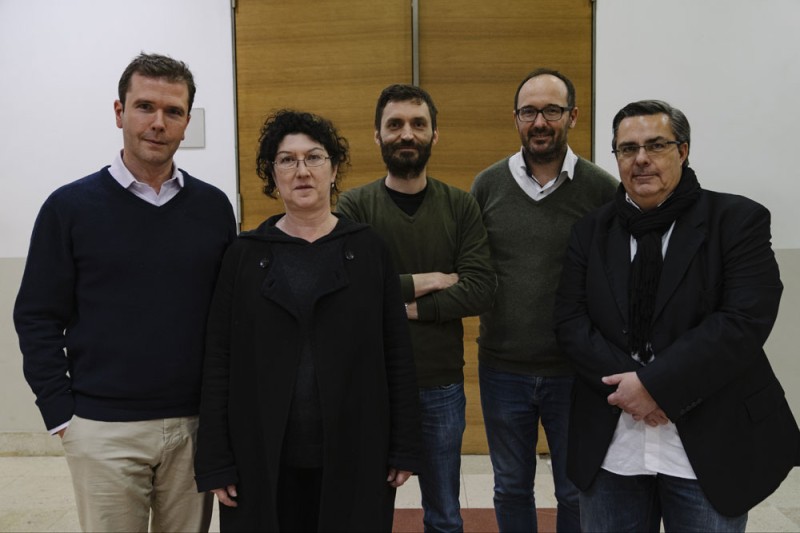 Michael Loebenstein, Bryony Dixon, Jurij Meden, Christophe Dupin, Frédéric Maire (Foto: ÖFM / © Mercan Sümbültepe)