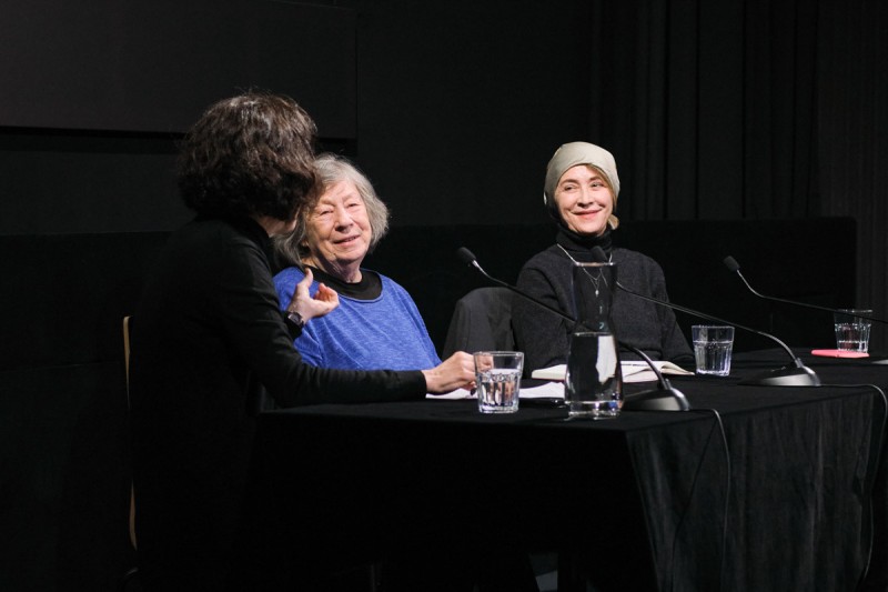 Christa Blümlinger, Laura Mulvey, Constanze Ruhm (Foto: ÖFM © Eszter Kondor)