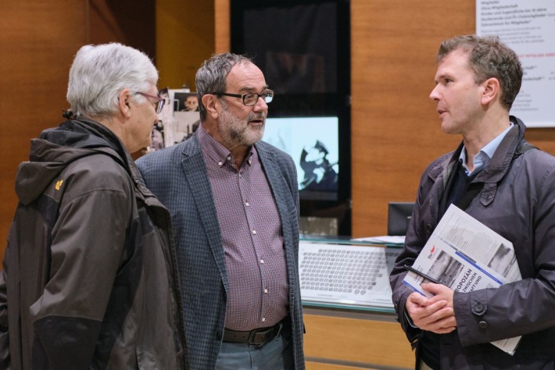 Michael Wagreich, Christian Köberl, Michael Loebenstein (Foto: ÖFM © Eszter Kondor)