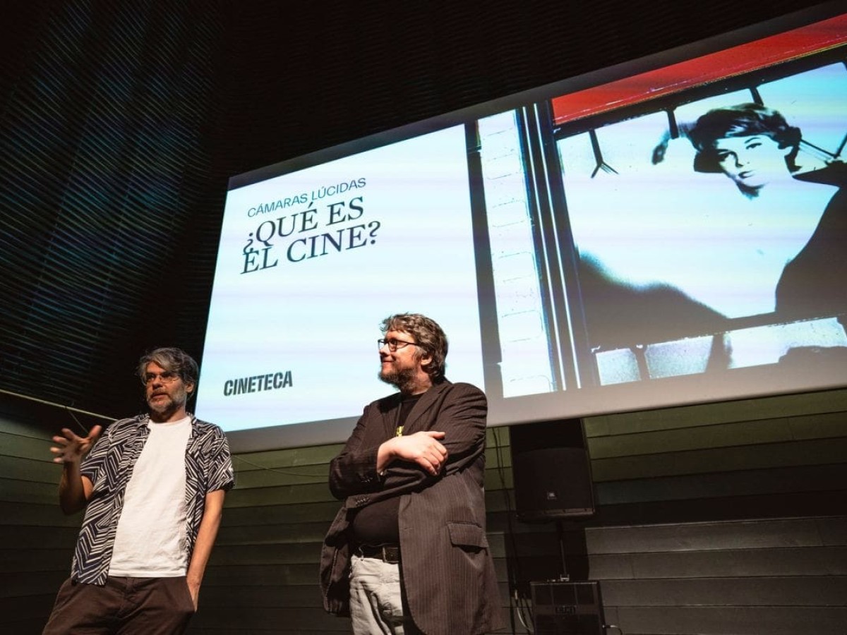 Christoph Huber mit Pablo Marín beim Documenta Madrid 2024 (Foto: Documenta Madrid)