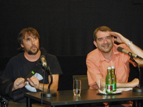 Richard Linklater und Alexander Horwath @ Gernot Weiler