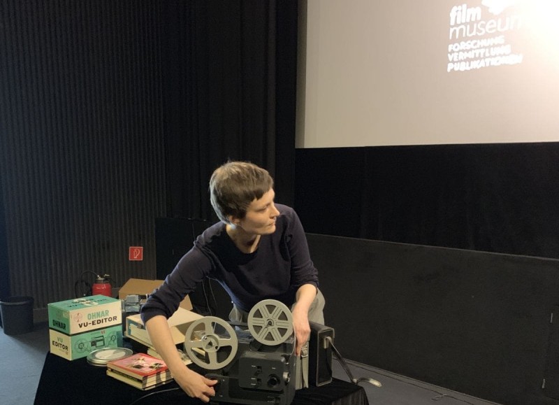 Stefanie Zingl im Filmmuseum (Foto: ÖFM © Katharina Müller)