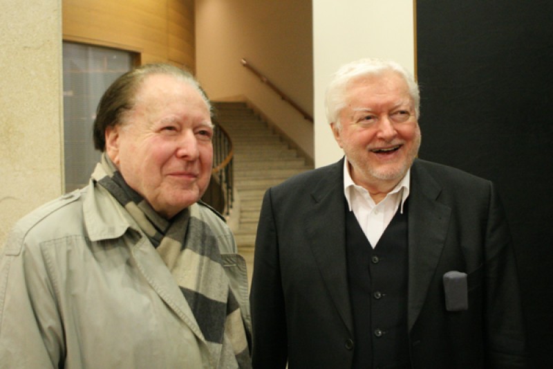 Gerhard Rühm, Peter Kubelka © ÖFM/Sabine Maierhofer