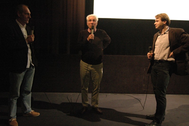 v.l.n.r. Siegfried Mattl, Rudolf Palla, Werner Michael Schwarz (Foto: dérive - Verein für Stadtforschung)