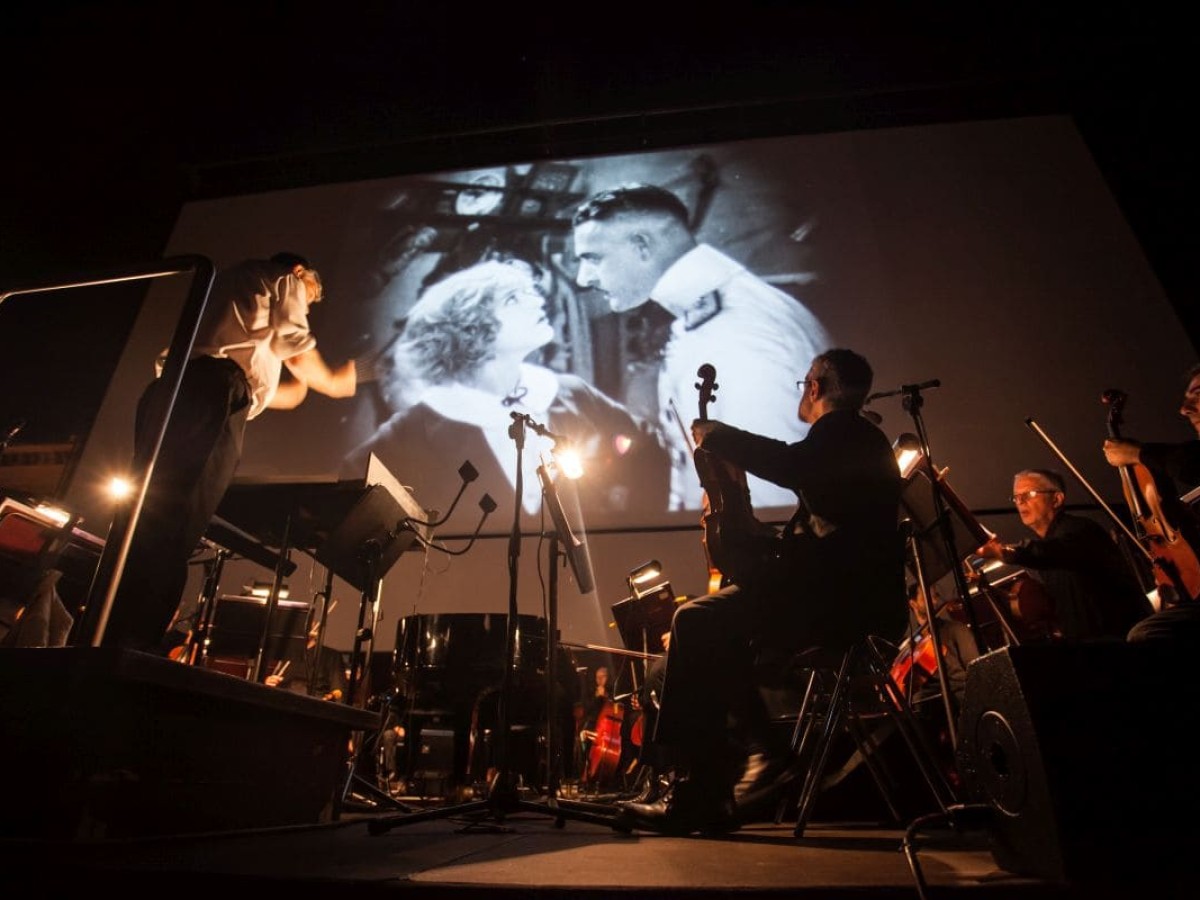 "The Merry Widow" (1925, Erich von Stroheim), mit Livemusik von Maud Nelissen in Bologna (2014)