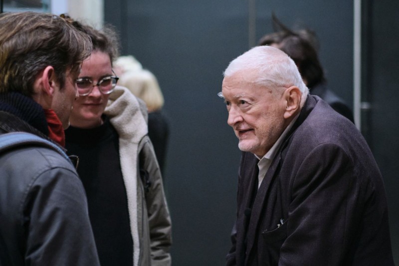 Florian Wrobel, Janneke van Dalen, Peter Kubelka (Foto: ÖFM © Eszter Kondor)