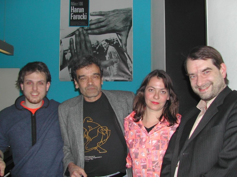 Nicolai Gütermann, Harun Farocki, Antje Ehmann und Alexander Horwath