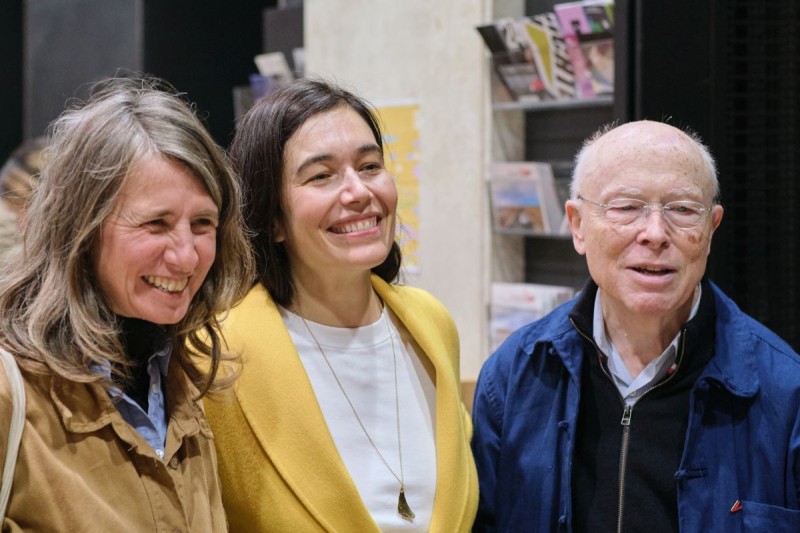 Keja Ho Kramer, Eva Sangiorgi, Bernard Eisenschitz (Foto: ÖFM © Eszter Kondor)